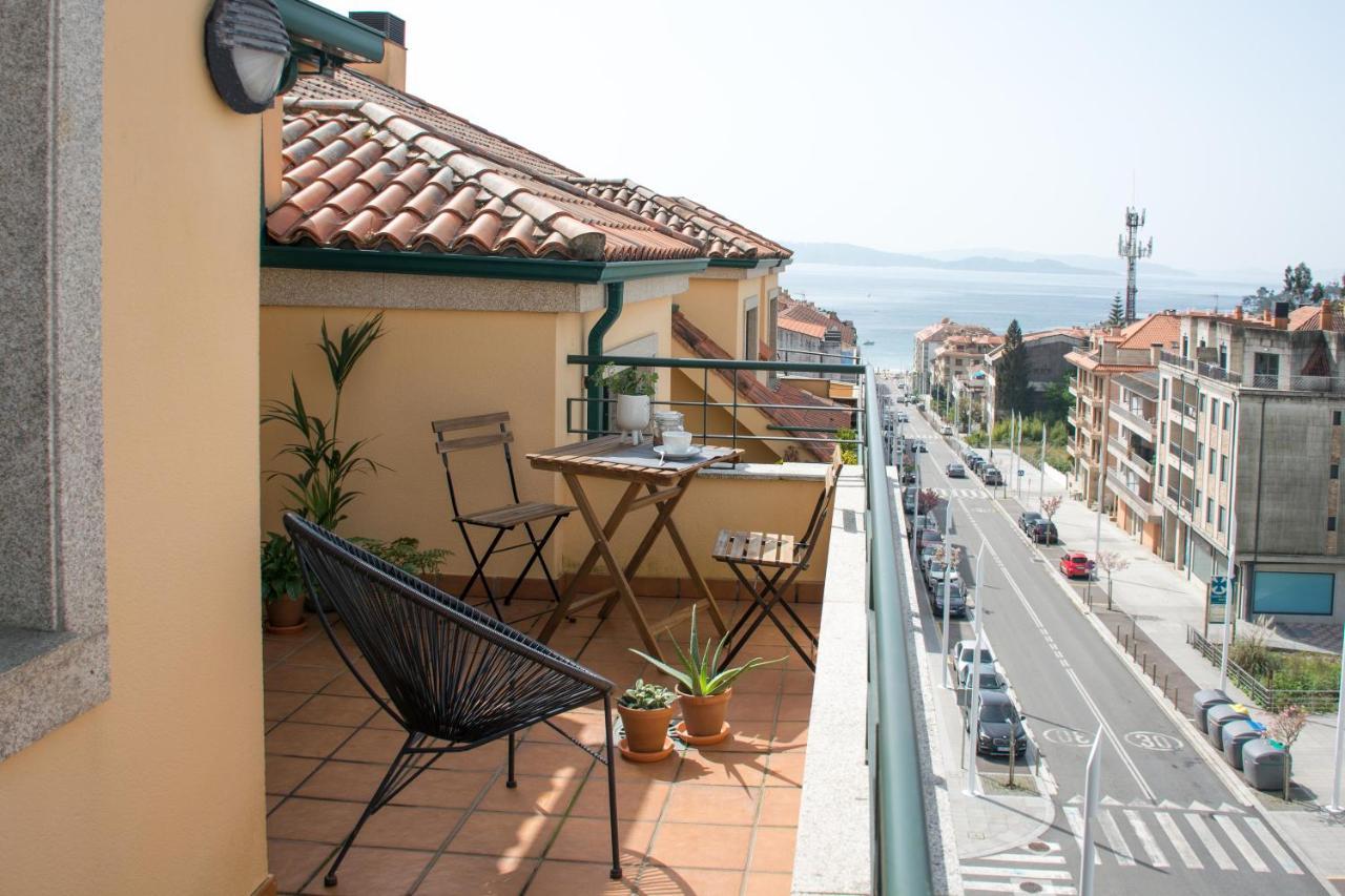 Appartement Precioso Atico Con Terraza Y Vistas A Silgar. à Sanxenxo Extérieur photo